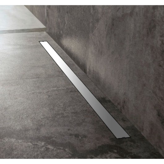 Ralo Linear Inox 304 Com Duas Saídas Polido Mozaik - Imagem principal - 19510555-c39a-4637-93e7-3fc59964eb49