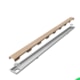 Ralo Linear Inox 304  Ouro Matte Com Saída Lateral Mozaik 80cm - f17f7258-d2db-40fc-9fff-60a5bfe5bc45