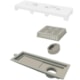 Ralo Linear Novii Base Pvc 25cm Branco Vazado Linear - 8465ef7b-e742-4c5a-b915-77888b6f03e8