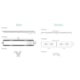 Ralo Linear Novii PVC Seco 50cm Acabamento Bege Linear Acessórios - c1560c1f-0223-4b4b-bb51-eecdd1dbb999