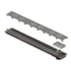 Ralo Linear Novii PVC Seco 75cm Acabamento Cinza Linear Acessórios - 762b2c85-fd13-436a-b27f-00465729c8d0