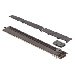 Ralo Linear Novii PVC Seco 75cm Acabamento Oculto Linear Acessórios