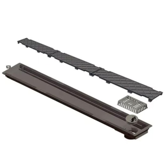 Ralo Linear PVC Seco Novii Polido Linear 75cm - Imagem principal - a31c0812-418d-4574-be94-6b984a519838