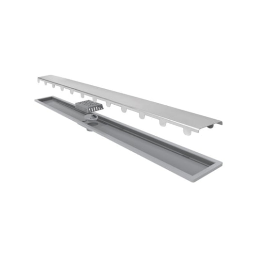 Ralo Linear Royal Com Tampa Inox 117 Linear 90cm - Imagem principal - 0418dc30-0fe3-41b0-a27a-262903930403