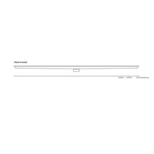 Ralo Linear Royal Com Tampa Oculta 133 Linear 100cm - Imagem principal - 1634d50c-58ae-4d57-a567-2957e2c1c54e