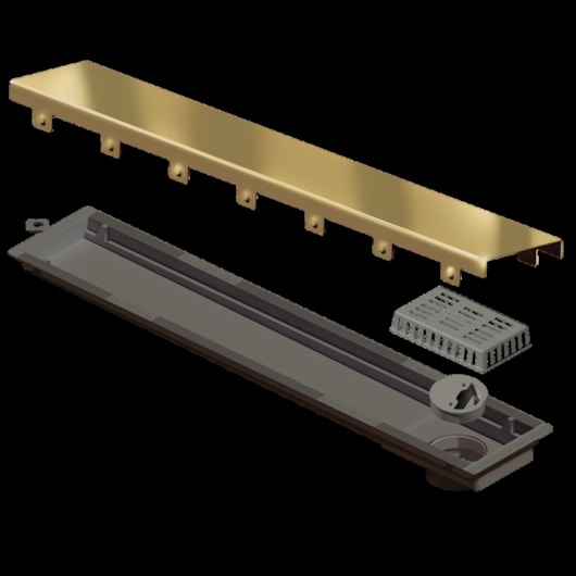 Ralo Linear Versatile Tampa Gold 4253 Linear 50cm - Imagem principal - ce8e2d61-1d2f-42ad-adc2-e69f192974dc