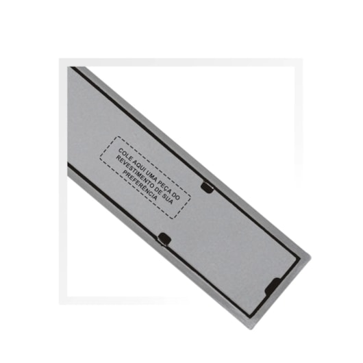 Ralo Oculto Inox 1 Saída da Central Especial Mozaik 100cm - Imagem principal - 9e27b268-a7d6-4bce-9dd3-4e67df20f7d6