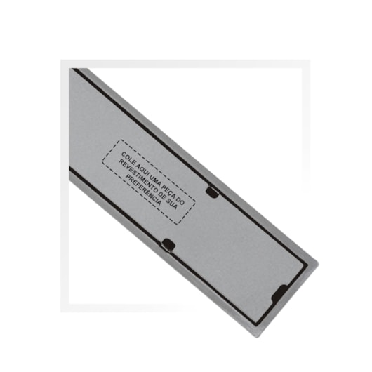 Ralo Oculto Linear Inox Com Saída Central Mozaik 60cm - Imagem principal - 989de5b1-06ac-4edf-91c7-2449ccb6e7db