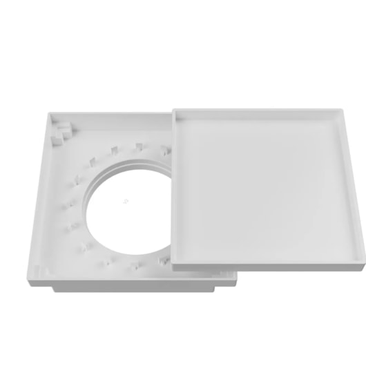 Ralo Oculto Quadrado Com Anti-inseto 15x15cm Astra - Imagem principal - ac604fd9-02b6-4b61-ae7f-c9e67721925f