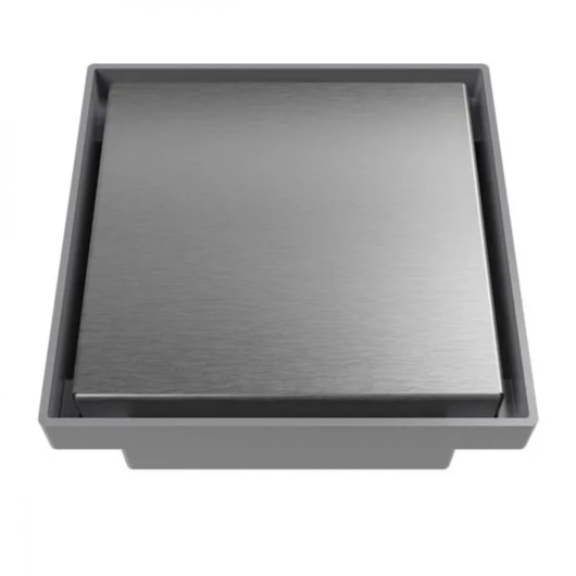 Ralo Oculto Quadrado Inox 10x10cm Astra - Imagem principal - c854ff5c-0899-412c-944a-e7ea3e9c190b