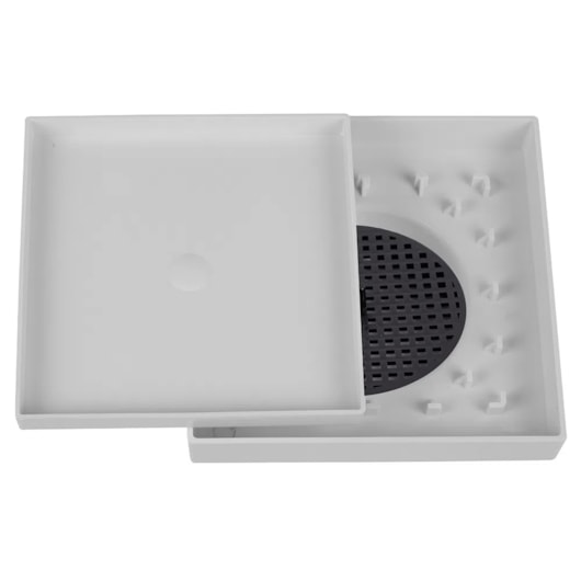 Ralo Oculto Quadrado Universal Astra 15x15cm - Imagem principal - 81b1f29b-9a39-45f1-b1ed-84a72909cef1