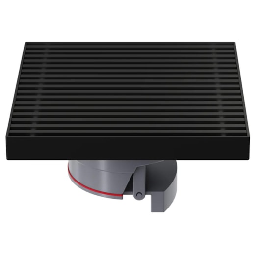 Ralo Piso Grelha Black com Coletor Removivel Lexxa 15X15Cm - Imagem principal - 3ad5be5e-ffad-4bbc-b92e-97aa49b953b6