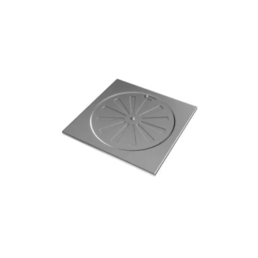 Ralo Quadrado 100 0,6 304 Sem Polimento Docol - Imagem principal - 6e837a10-baf5-4edd-8c12-ac89bcb60a3f