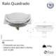 Ralo Quadrado Com Click Inox Fani 10 cm - 06aeef31-4928-4791-b855-3b969a5a4396