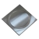 Ralo Quadrado Elegance 17,5x17,5cm Escovado Mozaik - f1d71d3e-8ceb-46d7-901c-5922dbc2bdba