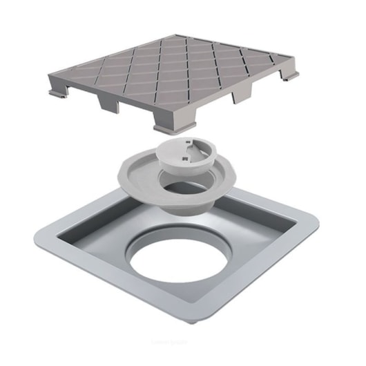 Ralo Quadrado Novii Linear 15x15cm - Imagem principal - a155167e-bb28-4b57-ac4a-4865f1cca202