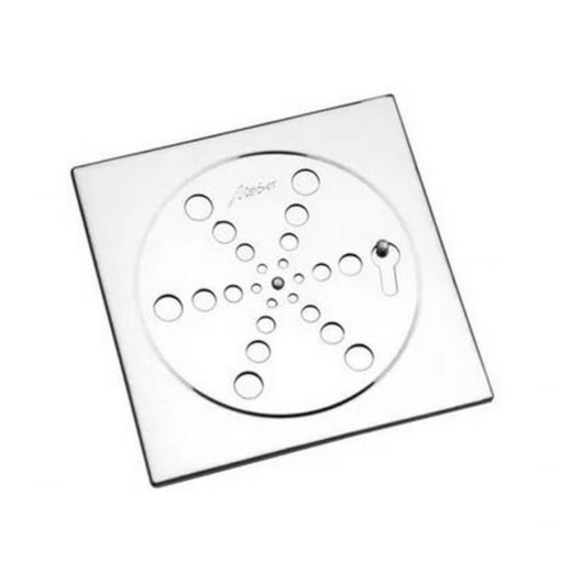 Ralo Rotativo De Inox 10x10cm Sem Caixilho 2410 Meber - Imagem principal - cb965229-27d1-42bf-83cc-e950c731a954
