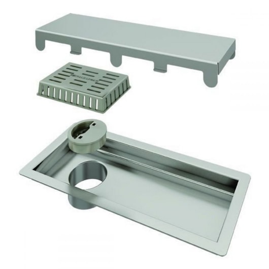 Ralo Tiny 25cm Com Tampa Inox Linear - Imagem principal - 5b2e832e-3eb4-46df-8673-124e9b4c8c82