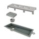 Ralo Tiny Pvc 25cm Com Tampa Inox Escovado Vazado Linear - d8291f6d-549e-442c-9618-322219c8f784