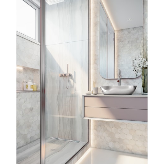 Ralo Versatile Tampa Inox Polida Linear 50cm - Imagem principal - fc2aabbb-12e8-4127-8927-4ef89d9aa0b7