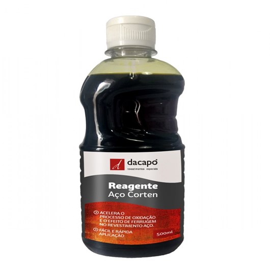 Reagente Aço Corten Dacapo 500ml - Imagem principal - 9e4dd878-2bb4-4608-8f37-c93fa8491168
