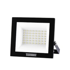 Refletor Led Tr Slim 6500K Preto Taschibra 50W