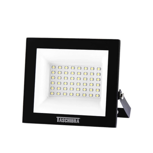 Refletor Led Tr Slim 6500K Preto Taschibra 50W - Imagem principal - 6d707d70-8cf0-4527-bb9d-c0c2bea2cf61