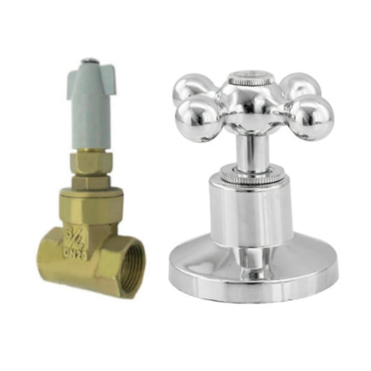 Registro De Gaveta Com Canopla C52 Cromado Romar DN20 - Imagem principal - 3f386af8-ea05-440b-9d1a-1cd5469a2698