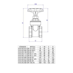 Registro De Gaveta Para Uso Residencial E Predial 1.1/2
