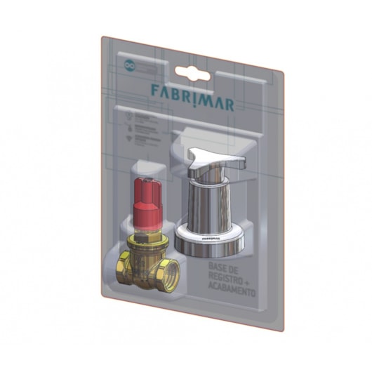Registro De Pressão Com Acabamento Nova Gyro Fabrimar 3/4 - Imagem principal - 572c909c-a25d-4cd9-bfee-dda704d317cb