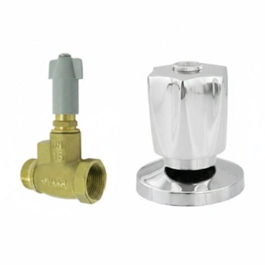 Registro De Pressão Com Canopla C50 Cromado Romar DN18 - Imagem principal - 4df928f0-6318-4fbd-ad13-4ae5a46c2817