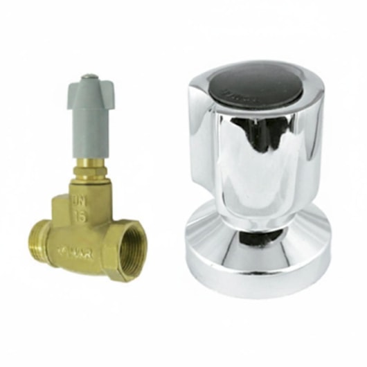 Registro De Pressão Com Canopla Luny C40 Cromado Romar DN15 - Imagem principal - 3e47c34f-147b-43bd-abb7-0061c514f8f5