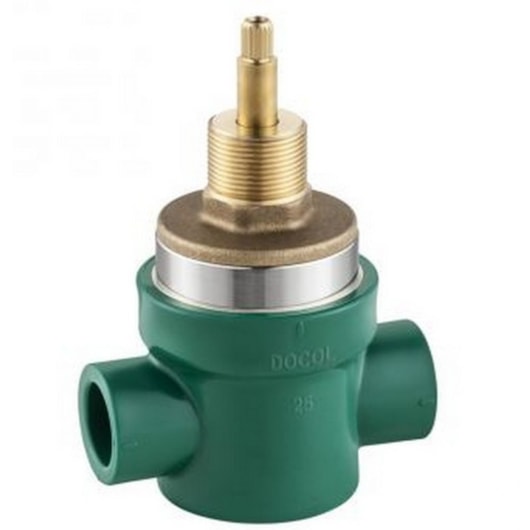 Registro De Tipo Gaveta Docolbase Ppr 25mm Com 1/4 Volta Basetec Docol - Imagem principal - 8d72fbc7-103b-4a9a-bd0d-a2418bdb9477