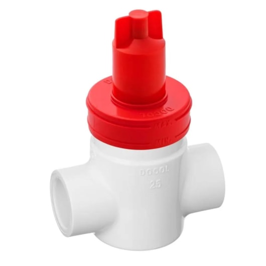 Registro Tipo Gaveta PVC De 25mm 1/4 Volta Basetec Docol - Imagem principal - a2306211-c3e9-488e-815f-b6fd5014234c