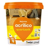 Rejunte Acrílico 1kg Cinza Ártico Quartzolit