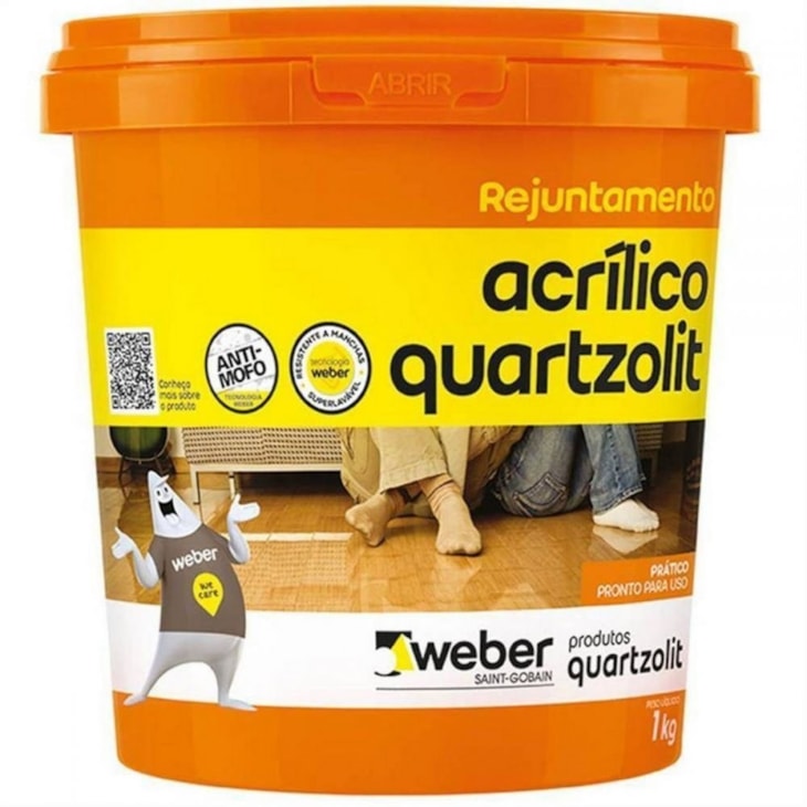 Rejunte Acrílico 1kg Ypê Quartzolit