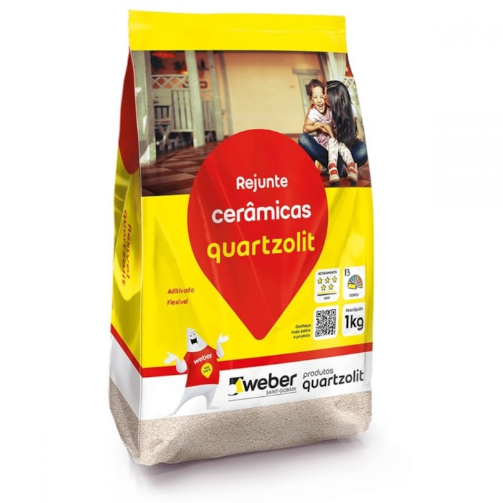 Rejunte Flexível 5kg Preto Grafite Quartzolit