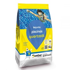 Rejunte Piscinas 5kg Azul Cobalto Quartzolit