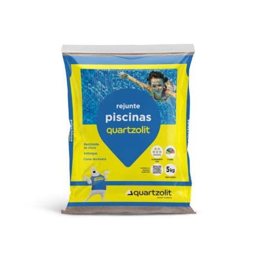 Rejunte Piscinas Azul Cobalto Quartzolit 5kg - Imagem principal - a48b3454-192b-4344-90db-adb00ceea15b