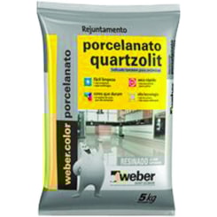 Rejunte Porcelanatos E Cerâmicas Superfino 5kg Corda Quartzolit