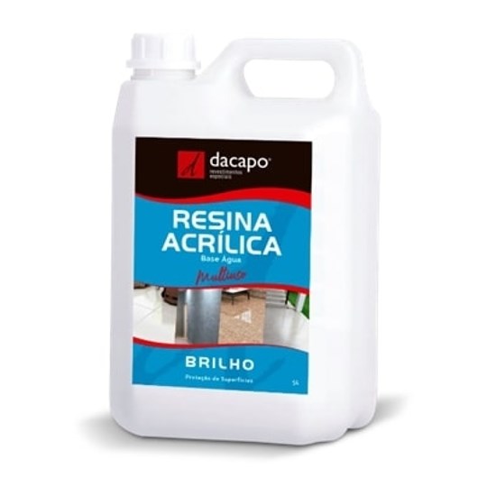 Resina Acrílica Multiuso Brilho Dacapo 5l - Imagem principal - ccd3b756-5ba8-4ba7-a80e-47232b922377