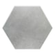 Revestimento Atlas Om-15209 Sirius Hexagonal Mate Cimento 22,3x22,3cm Retificado - 60cb1563-a7ba-433f-bb87-e4cac5c844b5