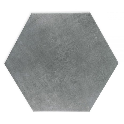 Revestimento Atlas Om-15210 Rigel Hexagonal Mate 22,3x22,3cm Cimento Retificado  - Imagem principal - 3e70613c-ee8e-401a-b19e-458fbbfeb38a