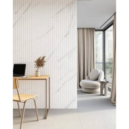 Revestimento Biancogres Ripa Calacata 45x90cm Retificado - Imagem principal - 56c58c93-ea5a-4841-8615-31b297032bbc
