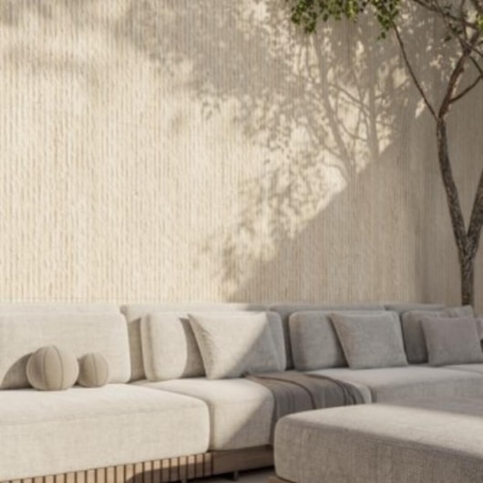 Revestimento Biancogres Spacco Travertino Classico 45x90cm Retificado - Imagem principal - 7be158a4-262d-4782-820b-305e06ae50e9