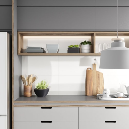 Revestimento Biancogres Tradizionale Bianco Brilhante 32x60cm Retificado - Imagem principal - 0e6aa89e-f6b9-4955-8d1c-523dd2fff536