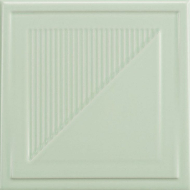 Revestimento Bold Fold Mint Acetinado Decortiles 15x15cm