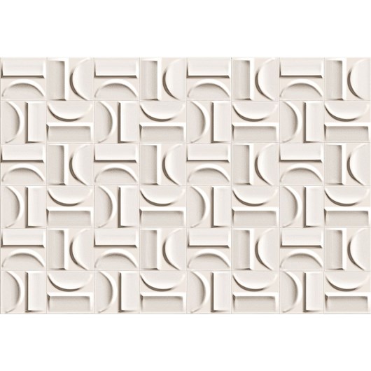 Revestimento Ceusa Arcos Acetinado 43,7x63,10cm Branco Retificado  - Imagem principal - 5636aad0-e0f6-4a97-a16a-7d6a793eef01