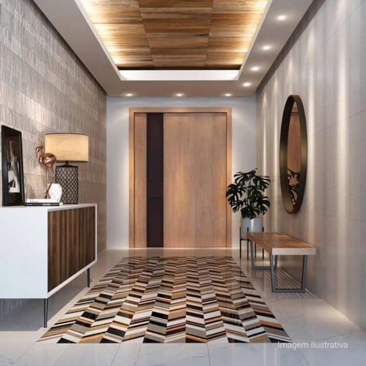 Revestimento Ceusa Brize Concreto Acetinado 28,8x119cm Retificado - Imagem principal - e4e18664-5c71-45ed-b775-519311b71622