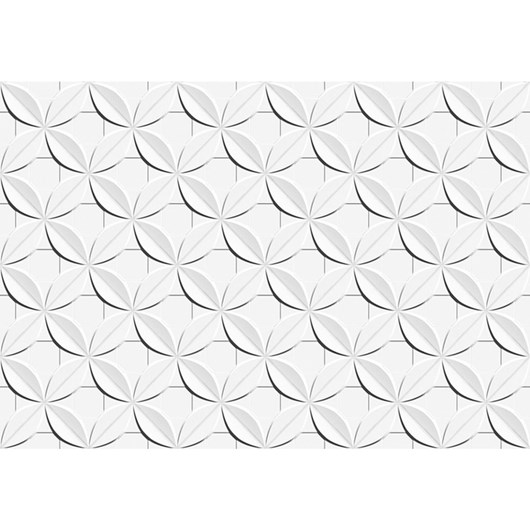 Revestimento Ceusa Dália Branco Acetinado 43,7x63,10cm Retificado  - Imagem principal - 63803f4e-f89e-4d77-9aa2-70233481d86d